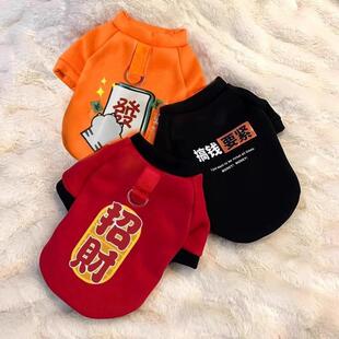 猫咪衣服防掉毛公猫狗狗背心透气猫猫蓝猫可爱宠物帅气小猫夏衣服