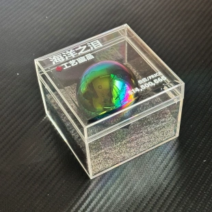 三角洲行动周边典藏级大红海洋之泪1 1水晶模型摆件收藏品礼物