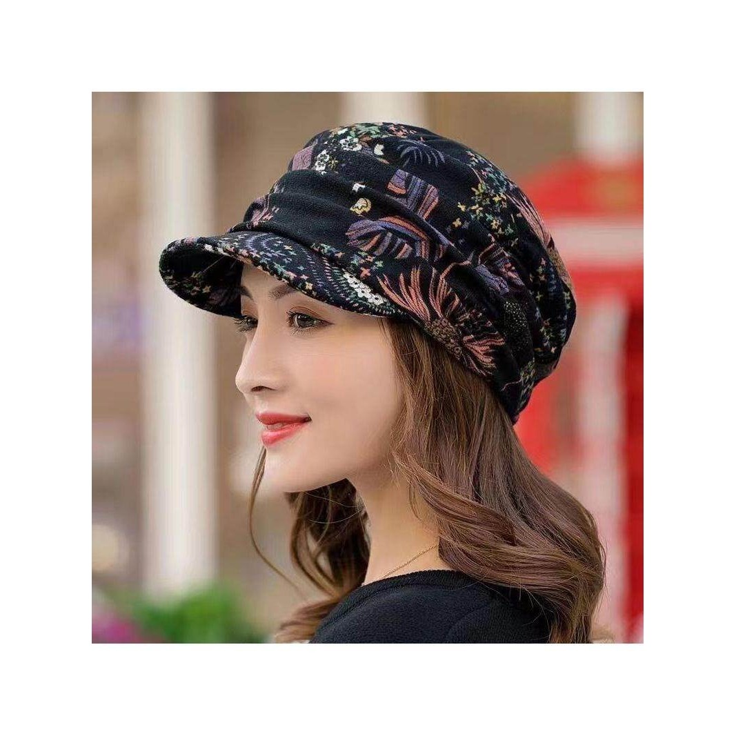 厨房家用防油烟帽女士厨师贝雷帽韩版可水洗清洁鸭舌帽工作帽防晒