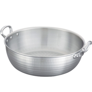 日本进口NAKAO中尾铝制双耳锅N-39原装锅盖