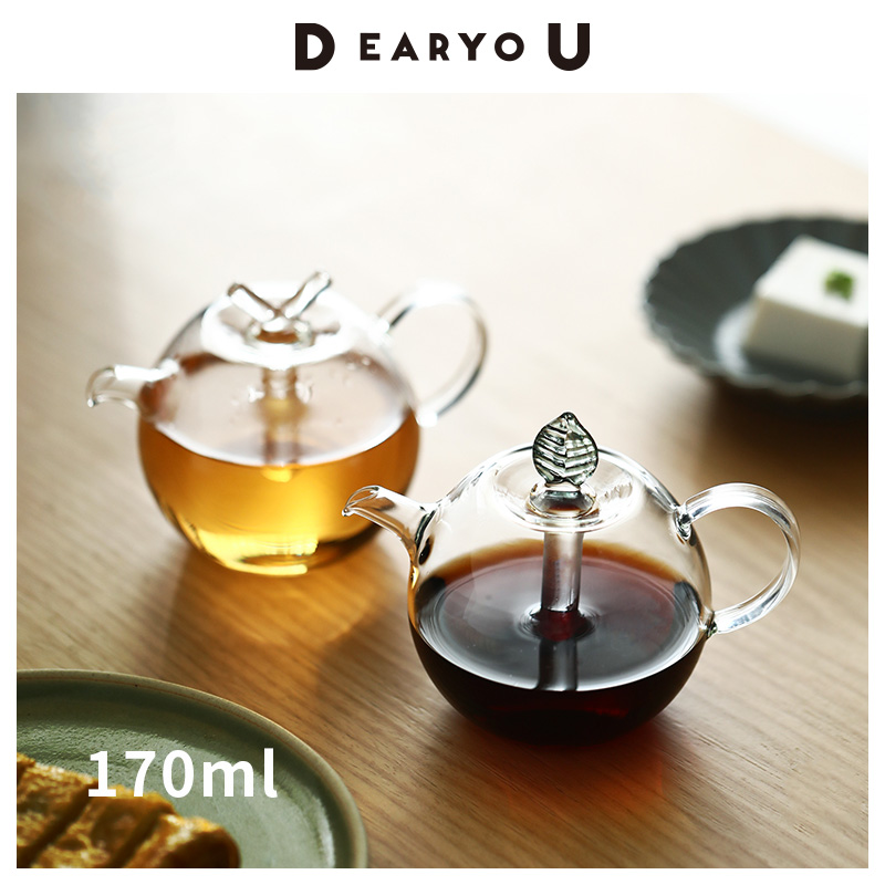 厨房家用玻璃调料壶通透不滴漏