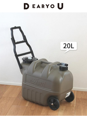 日本进口Asnt Franc户外水箱野炊露营带龙头大容量水箱便携储水桶