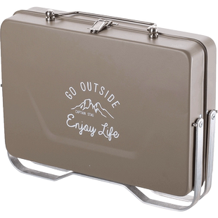 DEARYOU日本Captain stag鹿牌烧烤炉架户外折叠便携小型烤串炉子