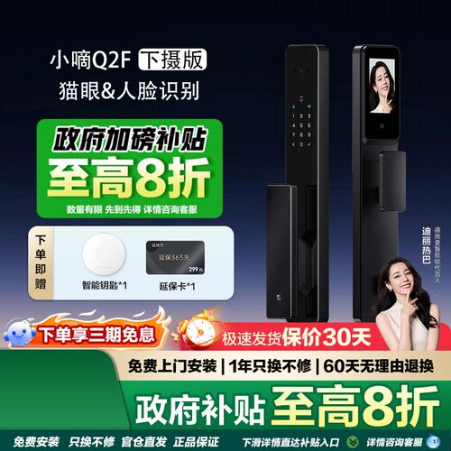 德施曼人脸指纹密码智能锁