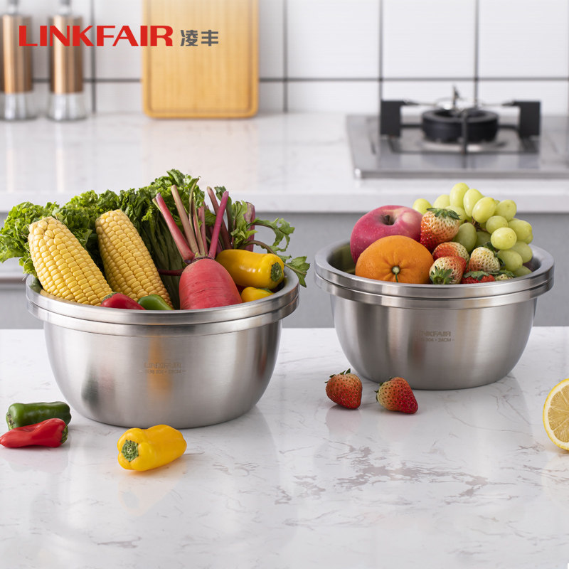 凌丰304不锈钢滤水盆洗菜盆,餐饮具,洗菜盆/沥水篮/漏水筛,淘宝优惠券,粉丝福利购,淘宝优惠卷