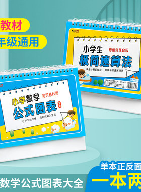 小学台历数学公式语文知识大全