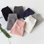 Quần bà bầu cotton cạp thấp thắt lưng quần bà bầu 2019 xuân hè mùa thu mỏng phần eo eo mặc quần bà bầu mỏng - Phụ nữ mang thai quần / quần bụng