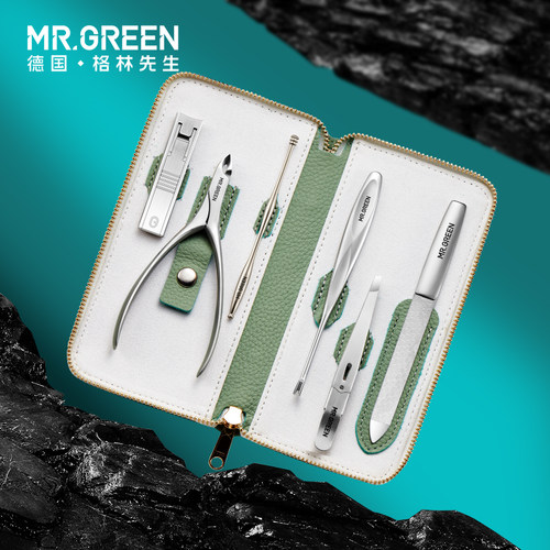 美甲修剪套装真皮套装