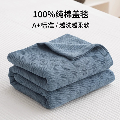 全棉纱布毛毯毛巾被纯棉夏季小毯
