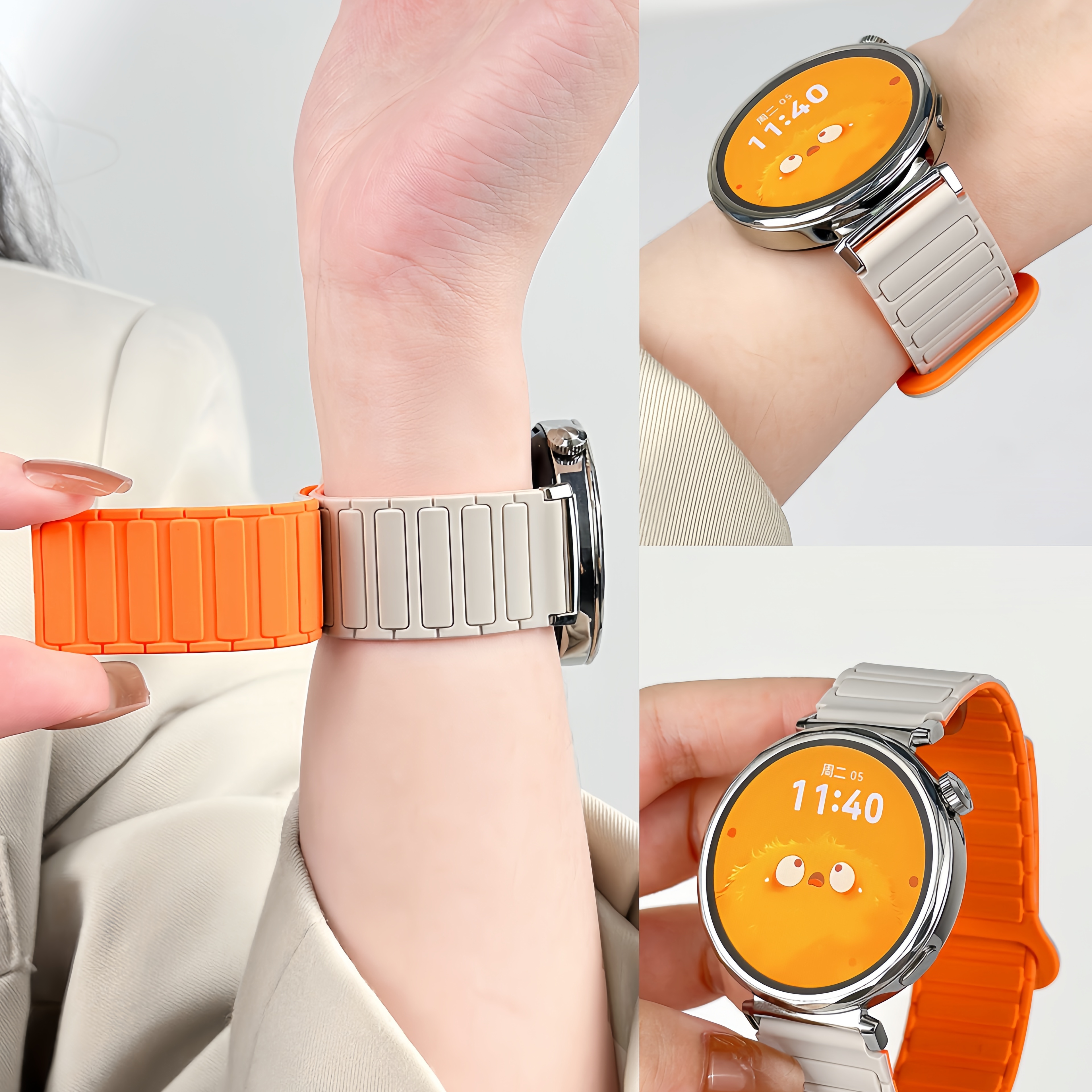 适用小米watchS4手表替换腕带