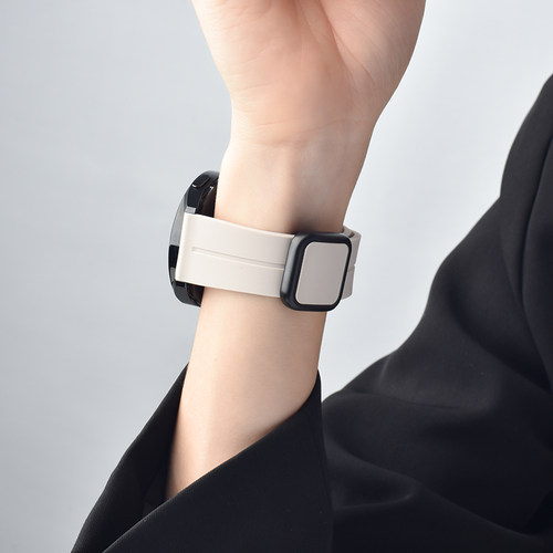 柔软硅胶 舒适耐磨  磁吸设计 一秒穿戴