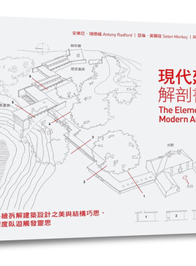 现货 正版 安东尼 现代建筑元素解刨书 19 麦浩斯從知識面獲得的愉悅，仰賴解釋和理解