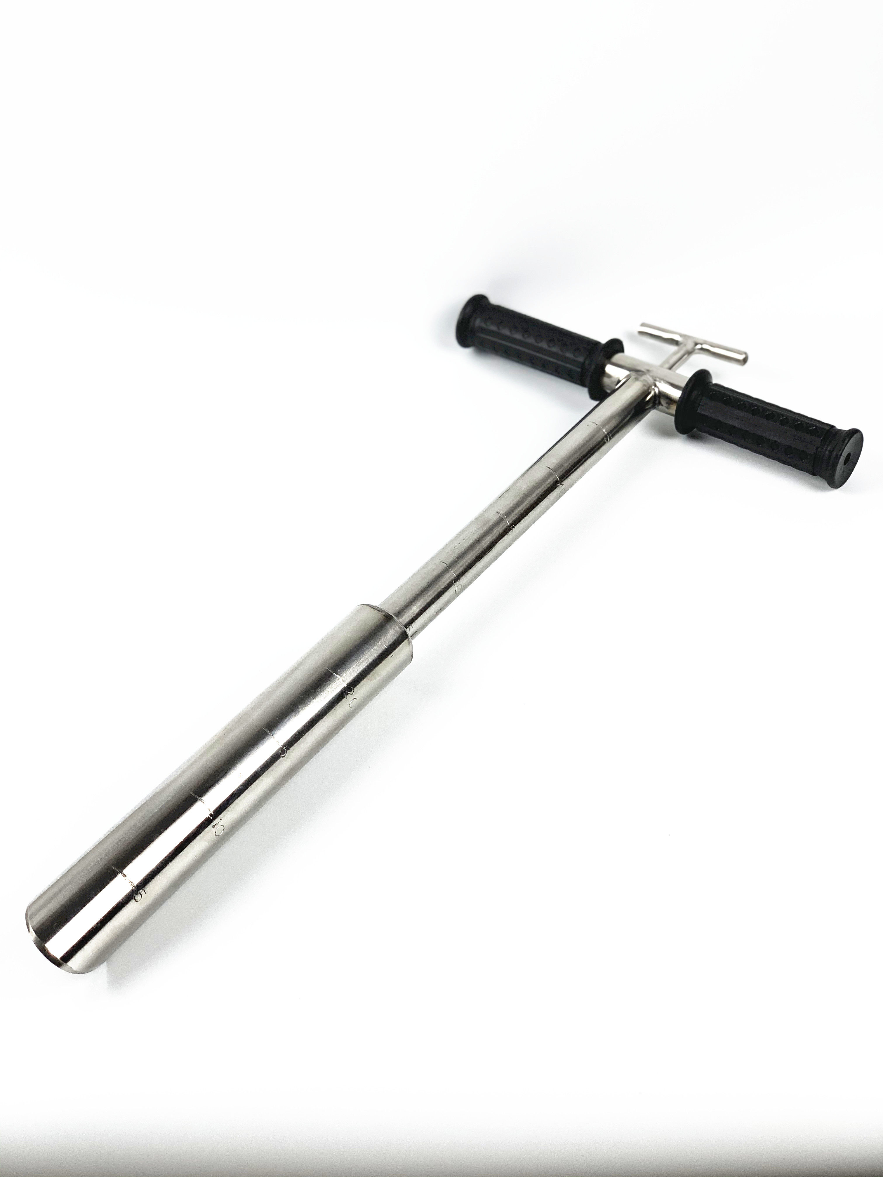 304不锈钢取土钻取土器根钻土壤取样器采样器带刻度原状取土钻