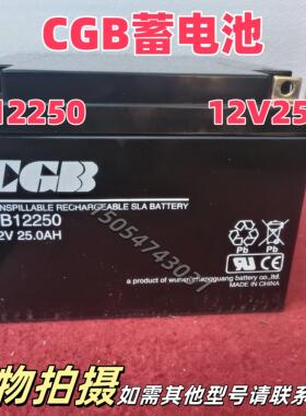 CGB长光蓄电池CB12250/12V25AH机房通讯设备消防UPS电源EPS直流屏