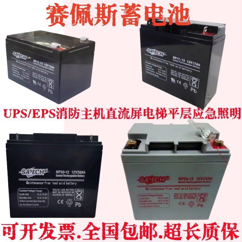 赛佩斯NP20-12消防蓄电池