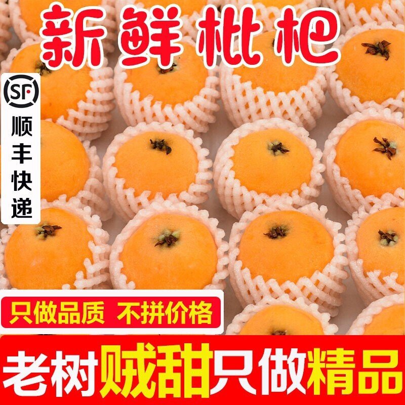 枇杷新鲜水果【顺丰包邮】高山琵琶新鲜四川枇杷大果琵琶彩箱礼盒