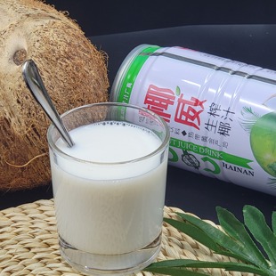 海南特产椰威生榨椰子汁960ml 聚餐饮料 6大瓶整箱新鲜椰奶汁罐装