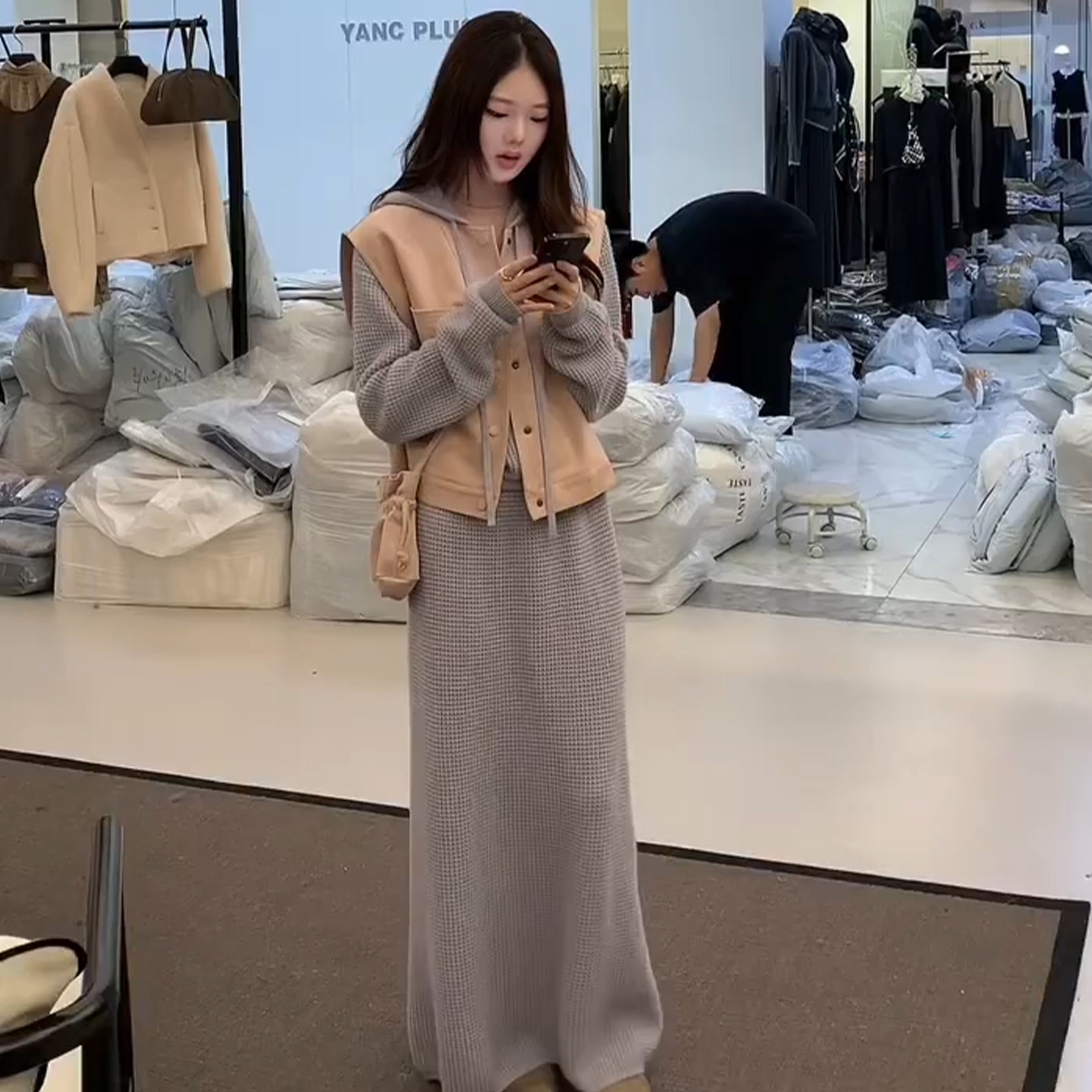 欧货2025秋装一整套穿搭时髦洋气