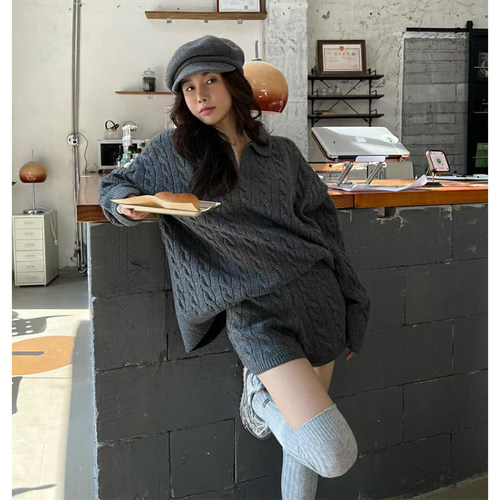 高级感洋气时髦气质小香风两件套