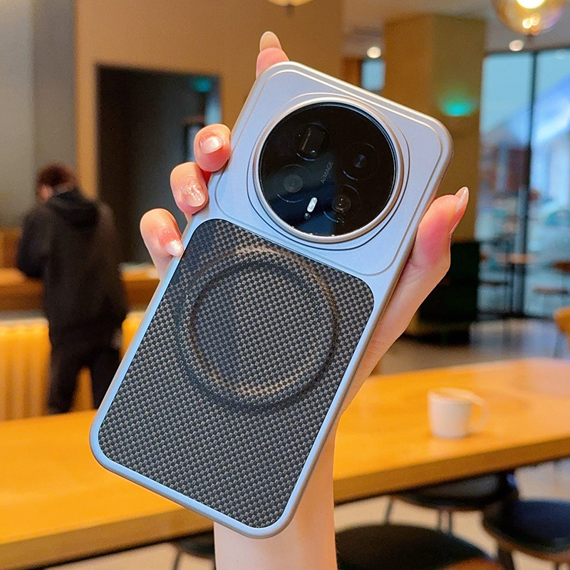 适用华为荣耀magic8手机壳新款科纳皮Magic8pro磁吸防摔保护套magic8pro全包镜头5g个性时尚honor素皮硬壳男