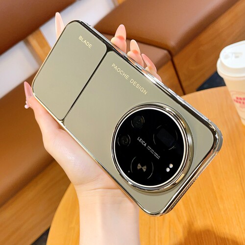 适用小米17ultra手机壳新款电镀米17Ultra全包保护套17ULTRA内置磁吸男女AG磨砂防摔外壳简约xiaomi高档个性