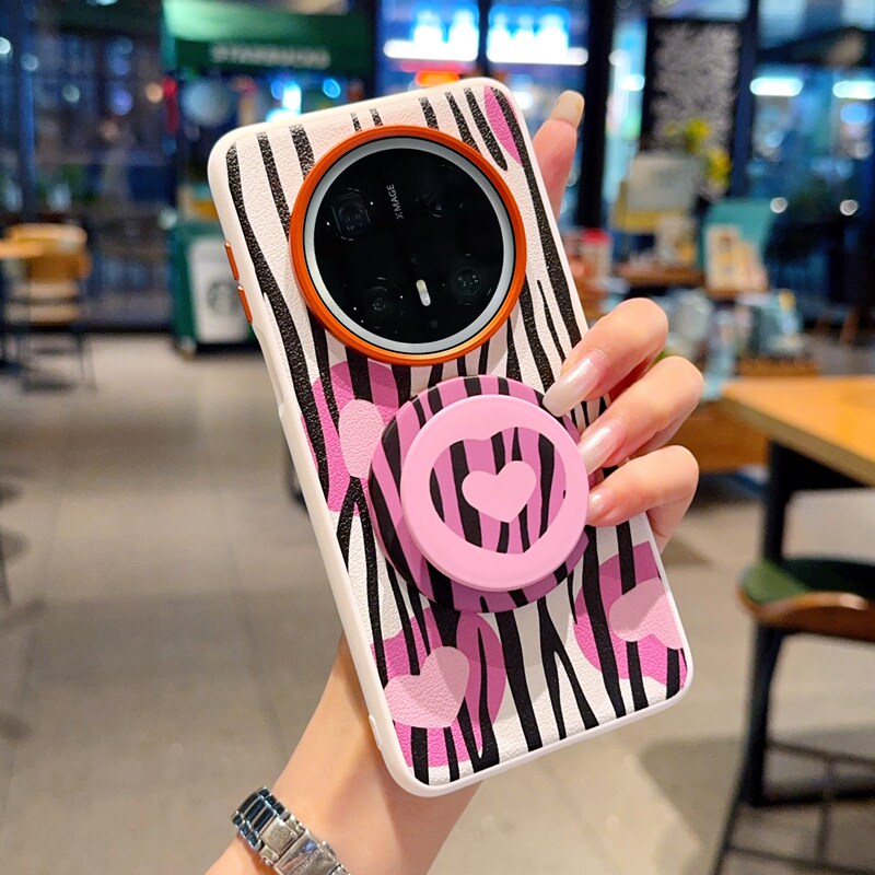 适用华为mate70手机壳Mate70pro磁吸70pro+素皮新款爱心同款支架mate60pro十高档男款皮纹防摔5g曲屏全包防摔