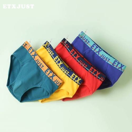 ETXJUST精梳棉男童不掉色三角裤