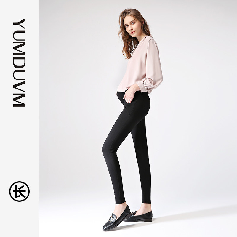 加长版170以上孕妇打底裤春夏外穿高个子小脚裤长裤魔术裤孕妇裤