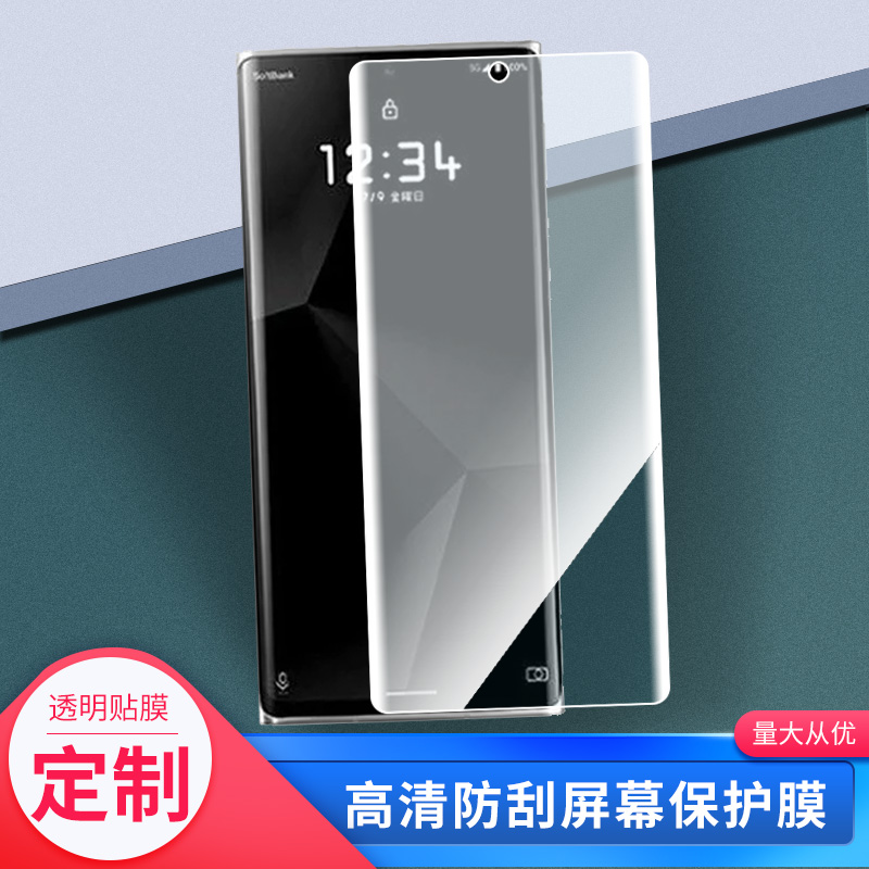 适用徕卡Leitz Phone1钢化膜防指纹贴膜保护膜 高清膜防反光膜2张