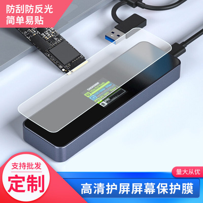 防划膜磨砂防反光吸附膜2张