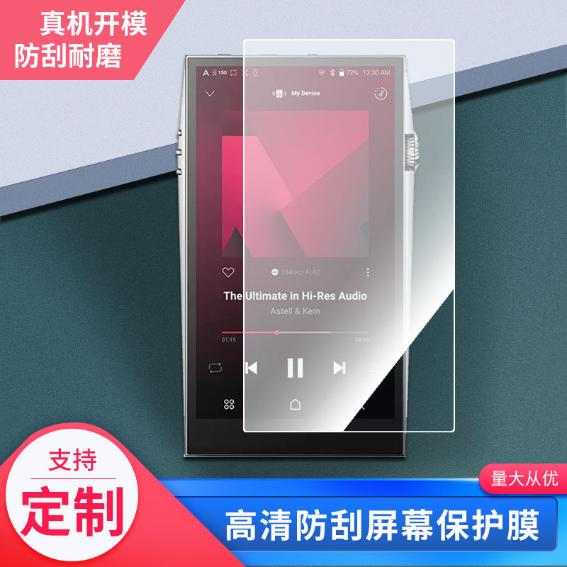 防划膜磨砂防反光吸附膜2张