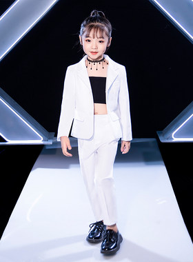 女童外套2022洋气时髦春款西服