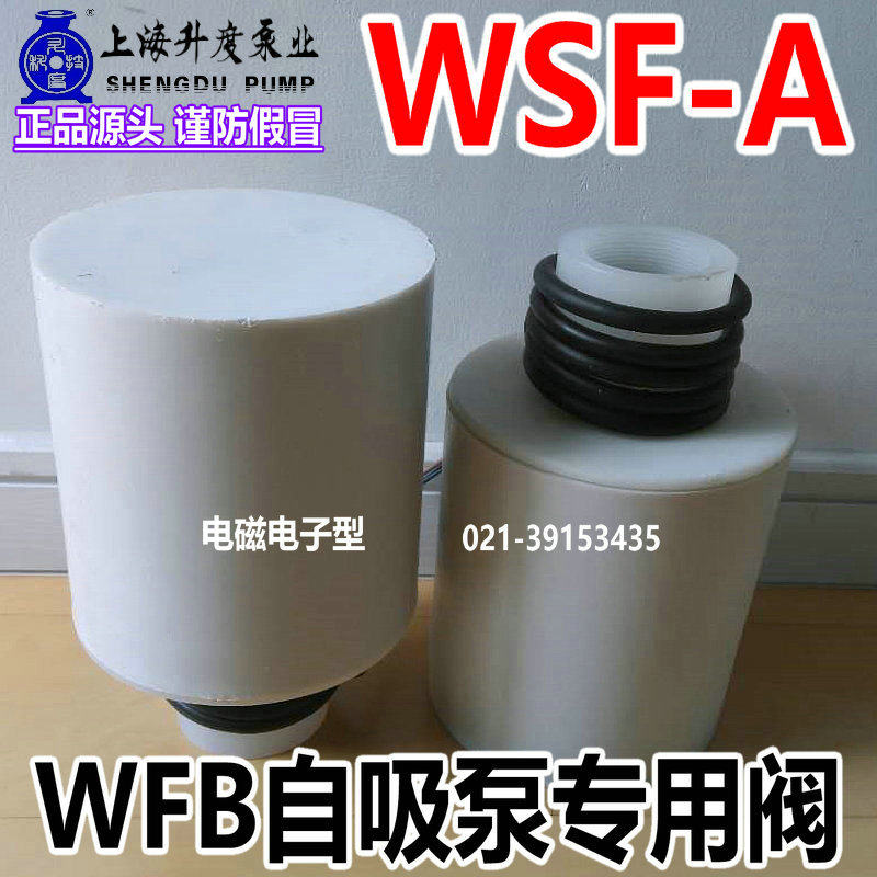 自吸泵排气阀wsf-a电磁阀wfb电控阀dn32螺纹虹吸专用阀空气负压阀