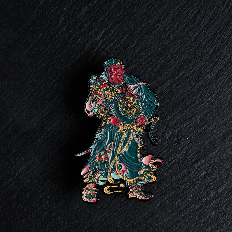 关公 崇宁护国真君毗卢寺壁画冰箱贴金属徽章装饰品,节庆用品/礼品,文化创意冰箱贴,淘宝优惠券,粉丝福利购,淘宝优惠卷