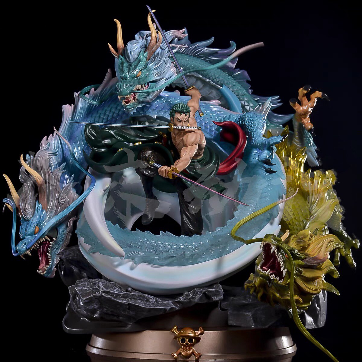 海贼王gk黑珍珠索隆三头龙和之手办/手办景品