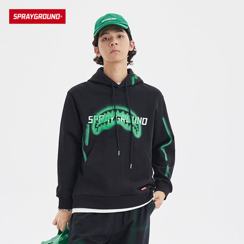 SprayGround潮牌鲨鱼嘴外套