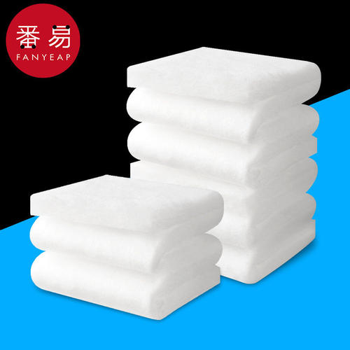 鱼缸过滤棉B1pn008-鱼族净化材料高密度高透白海绵水族箱清洁养