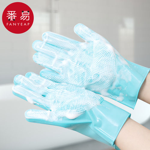 宠物洗澡刷A1pn008-猫咪狗狗搓澡按摩防抓咬洗澡刷沐浴清洁工具