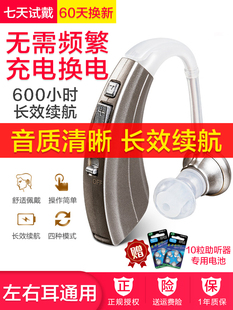 沐光助听器VHP-220 老年人耳聋耳背式专用无线隐形电池款助听器