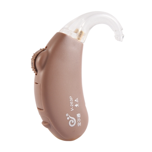 宝尔通助听器V-263PB 老年人耳聋耳背式专用无线隐形电池款助听器