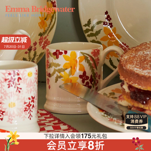 Emma Bridgewater马克杯高级感轻奢咖啡陶瓷釉下彩emmabrigewater