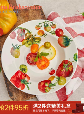 Emma Bridgewater西红柿汤盘餐盘釉下彩餐具新款emmabrigewater