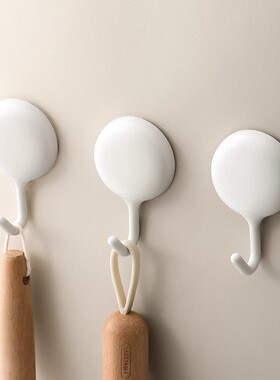 日本进口挂钩强力无痕冰箱玄关免打孔卫生间厨房挂衣钩挂抹布粘钩