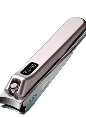 日本进口家用大号碳钢防飞溅指甲清洁刀单个高档原装斜口钳指甲剪