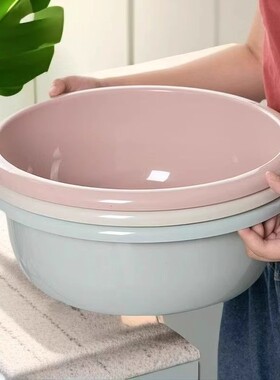 日本进口洗脸盆洗衣盆宿舍脸盆婴儿宝宝洗澡盆厨房洗菜盆耐高温