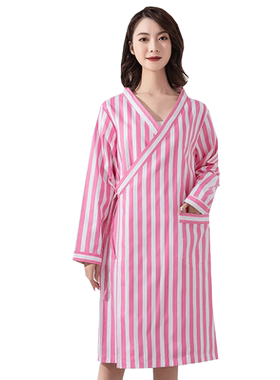 病号服装男女长袖大褂患者