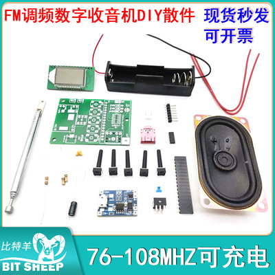 DIY散件带喇叭外壳制作套件