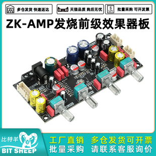 ZK-AMP发烧卡拉OK混响板麦克话筒K歌唱歌前级效果器板混音防啸叫