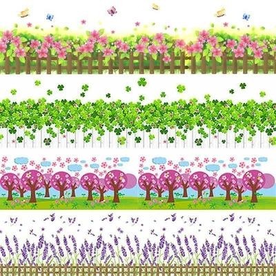 店面门框墙壁防踢墙角线装饰自粘移除宝宝教室粘贴线条个性台阶