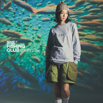 日本品牌IFC CHOPPED FISH L/S TEE路亚潮流长袖衣服IFAW24-005